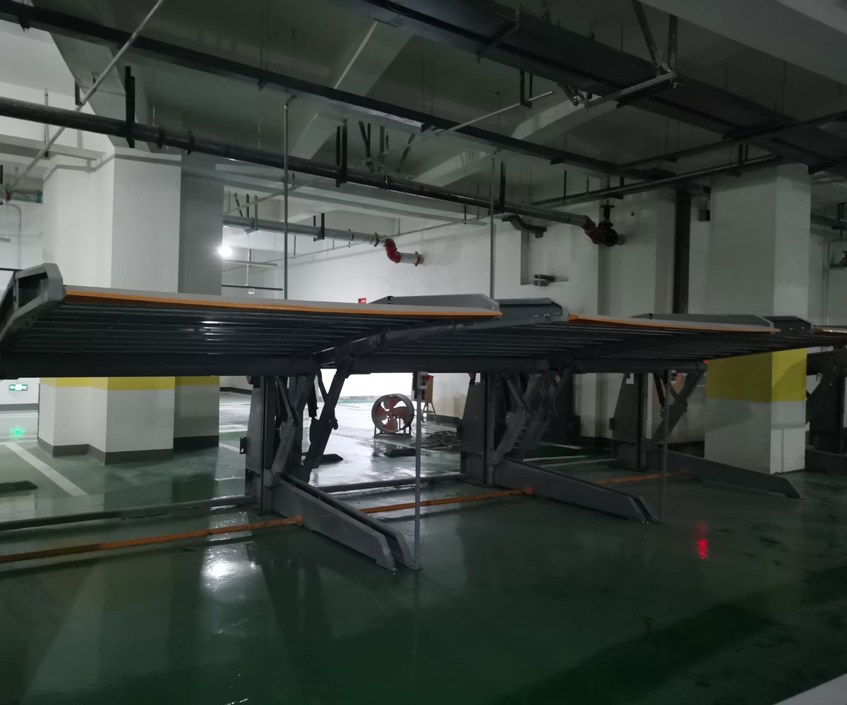 地下室简易式立体停车长租